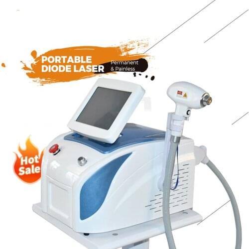 Portable permanently soprano ice device air cooling painless epilator 755 808nm 1064 diode laser hair removal machine