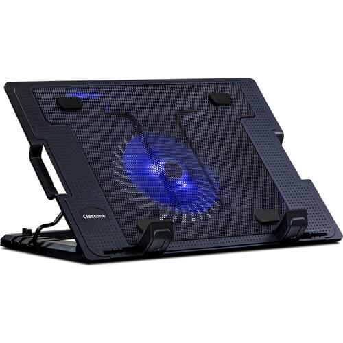 Agent in M25 5X Height Adjustable Notebook Cooler 10-17 "Compatible/Black