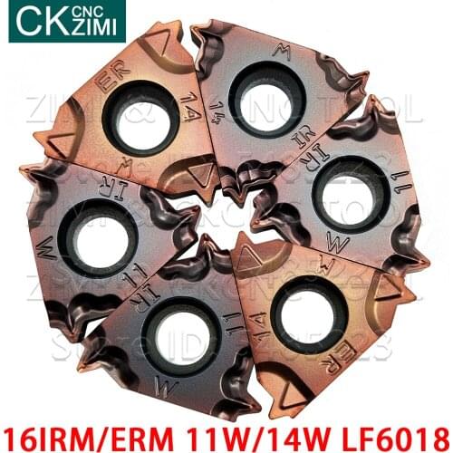 16IRM 16ERM 11W LF6018 16IRM 16ERM 14W LF6018 Carbide inserts Threading inserts CNC Metal lathe cutting tool for stainless steel