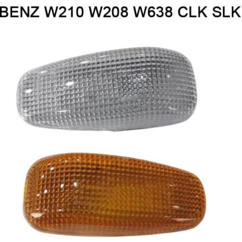 Turn Signal Light For Mercedes-Benz W210 W208 W638 CLK SLK Leaf Board Board Steering Signal Indicator Light White Yellow