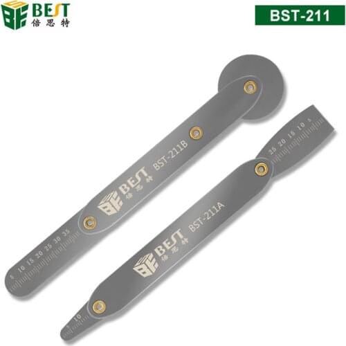 Universal Phone Tablet LCD Screen Opener Prying Tool Steel Roller Disassemble Crowbar with Ruler for iMac iPhone Samsung Repair