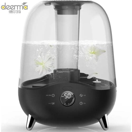 Deerma 5L Humidifier Air Humidifier Household Humidifier Bedroom Living Room Dual Purpose Mini Germicidal Humidifier