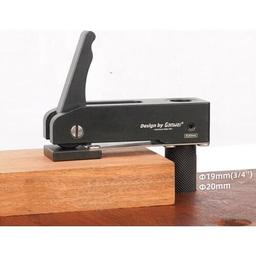 19/20mm Dog Hole Quick Acting Hold Down Clamp Woodworking Desktop Clip Adjustable Frame Fast Fixed Clip Clamp Fixture