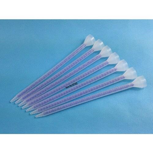 10pcs/lot MC05-32 Static Mixer Bell mouth inlet Mixing Nozzle 5mm ID x 32 EL ,For Duo Pack Epoxies Motionless Mixer