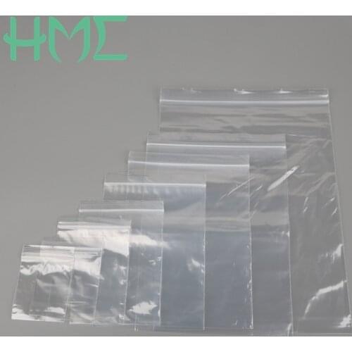 100pcs Small Baggies Gift Candy Packing Bags Transparent Clear Self-Adhesive Plastic Storage Bag Jewelry Package Handmade Craft