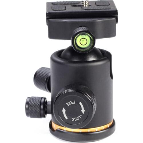 12Kg Metal Heavy Duty DSLR Camera Tripod Monopod Ball Head Swivel 1/4" QR Plate