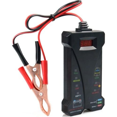2020 Newest 12V LCD Display Digital Battery Tester Voltmeter And Charging System Analyzer