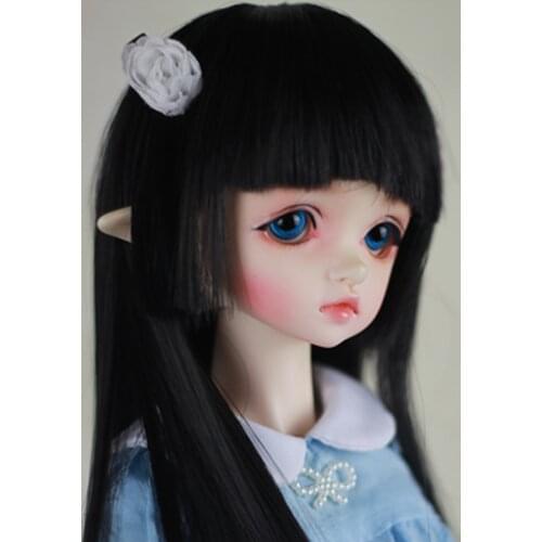 2021 New Arrival 1/3 1/4 1/6 1/8 Bjd SD Doll Wig High Temperature Straight Hair For BJD Wig