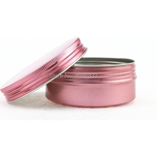 Pink Color Aluminum Jar 150g 150ml Aluminium Pot, Empty Packing Tins, Metal Essential Oil Jar, Pink Cans Aluminum Box, 30pcs/lot