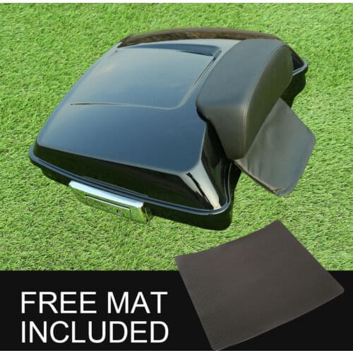 Razor 5.5" Pack Trunk Backrest Pad For Harley Tour Pak Touring Road King FLHR Elextra Glide FLHX 2014-18