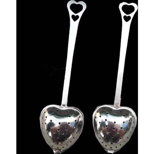 304 Stainless Steel Tea Ball Heart-shaped Tea Filter Flower Tea Brewing Device Gold Mesh Tea Strainer Tea Strainer Tea Strainer