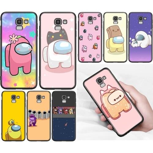 Among Us Top Games Cover For Samsung Galaxy J8 J7 Duo J6 J5 Prime J4 Plus J3 J2 Core 2018 2017 2016 Phone Case