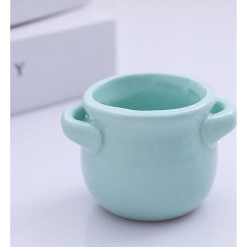 Colorful Mini Ceramic Plant Pot Flower Pot Planter Handmade Garden Home Office Cute Decor Planter Desktop Decor