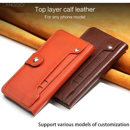 Genuine Leather Flip Case For iPhone 12 pro max 12 mini luxury Women Wallets For iphone 11 pro max xr xs max full protection