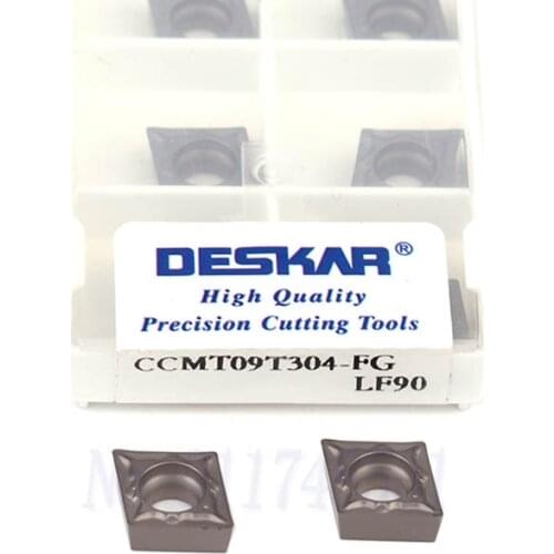 10pcs CCMT09T304 FG CCMT09T308 FG LF90 Cermet Material Carbide Inserts CCMT060204 FG CCMT060208 FG LF90 CNC Lathe Turning Tools