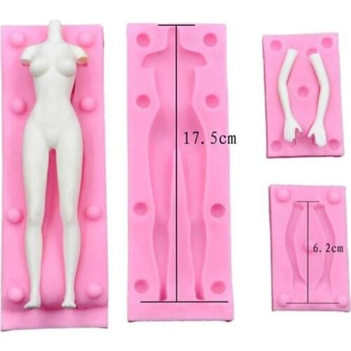 People Shaped 3D Silicone Mold Cake Chocolate Mold Cake Decorating Tools Fondant Sugarcraft Cake Mold Kitchen Baking Tools