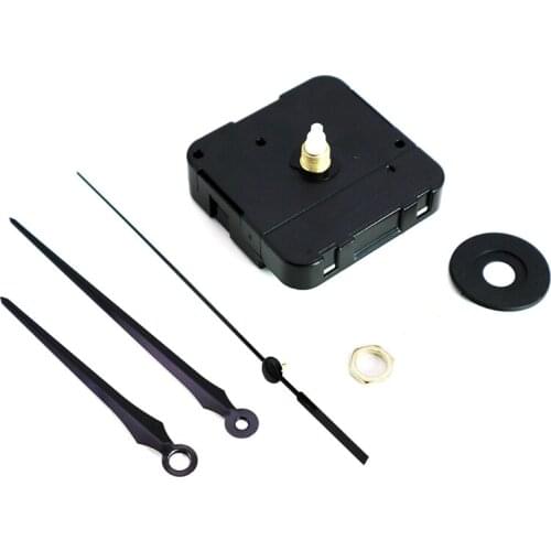 Durable Quartz Clock Movement with Hands Shaft Length 14.5mm/0.57'' Suitable for 1-4mm Thick Clock Panel DIY Replacement 85AC