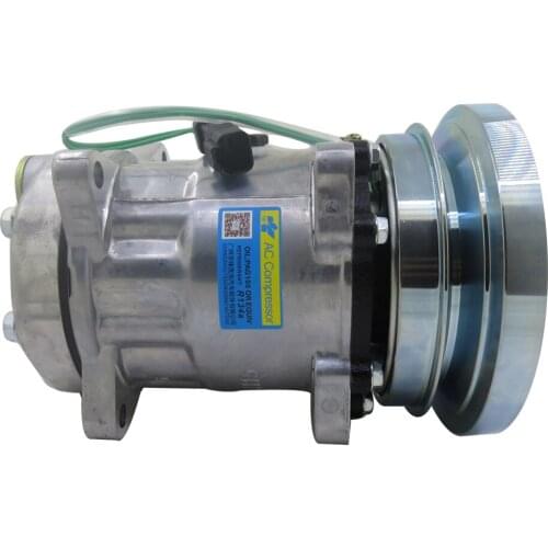 SD7H15 Auto A/C Compressor for CATERPILLAR Challenger Sennebogen 1011759 3E1906 24v