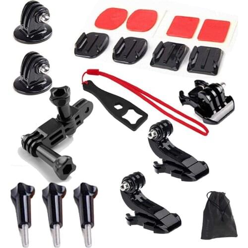 15in1 Grab Bag of Mounts Kit Adapter Accessory for Gopro HD Hero 4 3+ 3 2 SJ4000