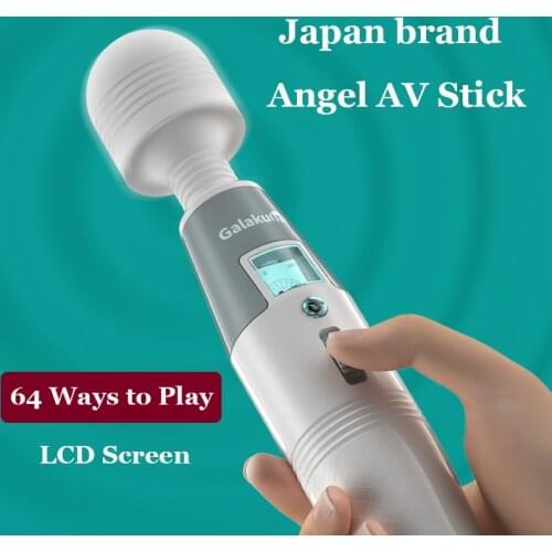 Super Powerful Wand AV Vibrator Sex Toys for Woman Clitoris Stimulator Massager G Spot Vibrating Dildo Japan Product