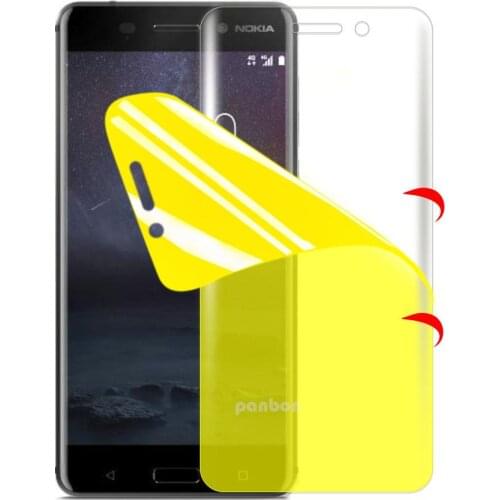 7D Full Hydrogel Protective Film for Nokia 9 8 Siriocco 8.1 3.1 5.1 Plus X5 6 6.1 Plus X6 7 Plus 7.1 X7 Screen Protector Film