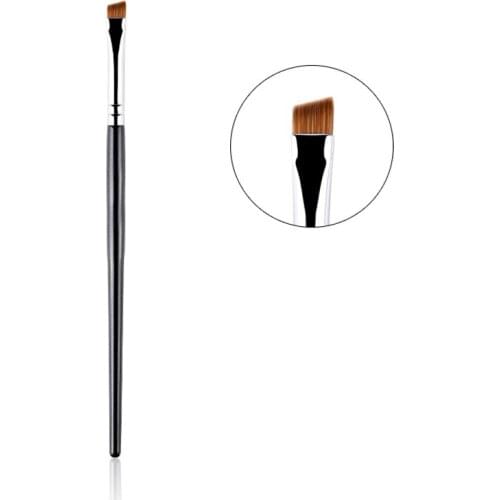 1/5Pcs Professional Synthetic Hair Oblique Angled Eyebrow Eyeliner Brushes Natural Goat Hair Eye Shadow Blending Make up brush