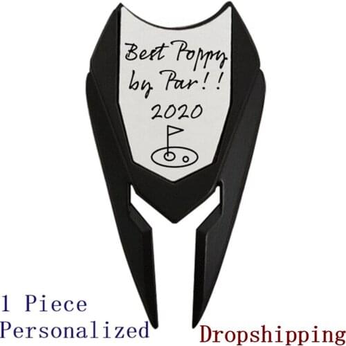 Golf Ball Marker 1pc Personalized Custom Engraved Golfer Accessories Wooden Groomsmen Gifts for Dad Boyfriend Dropshipping GLC34