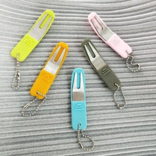 1Pcs Foldable Green Fork Aluminum Alloy Golf Accessories Putting Green Fork Golf Tool Golf Pitch Fork Golf Pitch Outdoor