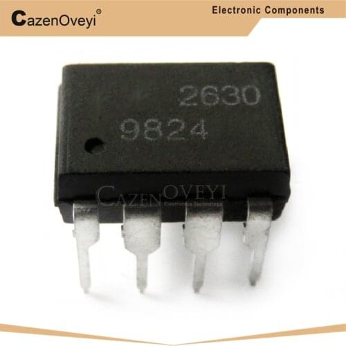 10pcs/lot HCPL2630 DIP8 HCPL-2630 2630 A2630 DIP8 SMD8 new and original In Stock