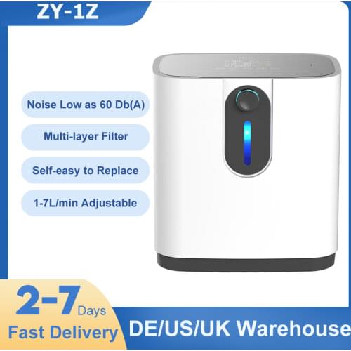 VARON Household Oxygen Concentrator , Oxygen Inhalation Machine for Parents Pregnant Woman Flow 1-7L Adjustable Oxygen Generator