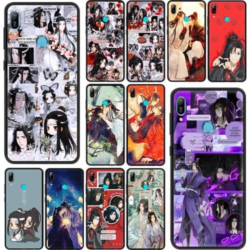 Mo Dao Zu Shi Wei Wuxian Anime Book Case For Huawei P30 Pro P40 Lite E P Smart Z Y7 Y6 2019 Silicone Back Phone Cover Mobile Bag