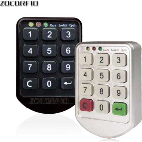 Electronic password cupboard door lock electronic combination lock drawer lock / file cabinet lock