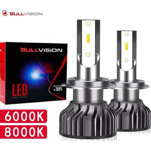 H1 H7 LED Headlights H8 H11 9005 9006 LED Lamp for auto turb led 20000LM H4 Car Light Bulbs 6000K high/low beam