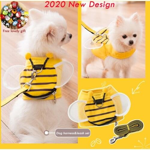 Small Dog Harness No Pull for Running Puppy Cat Vest Harness and Leash Set Collar for Chihuahua Dog Harnesses Arnes Para Perro