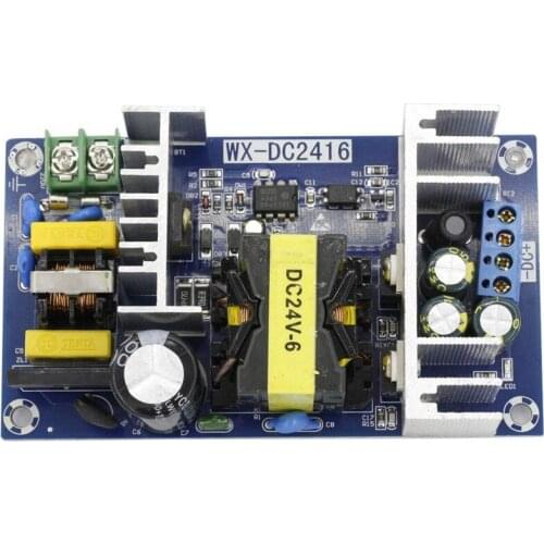 6A DC 24V Switching Power Supply Board Stable High Power AC DC Power Module Transformer, WX-DC2416