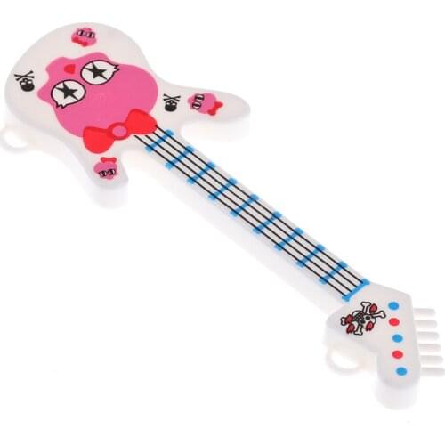1pc cute Mini guitar Microfilm doll Furniture for BJD Doll House for Blythe 1/6 doll toys