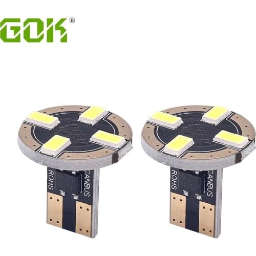 2pcs Auto Error Free W5W 194 168 T10 4SMD 5730 LED CANBUS Car LED Clearance Width Light Wedge Lamp Bulb Parking Light