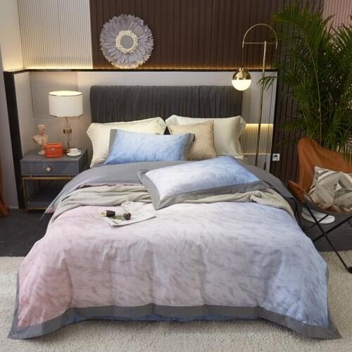 2021 1000TC Egyptian Cotton Bedding Sets Queen Size King Bed Sheet or Fitted sheet Duvet Cover Sets and 2pcs Pillowcase