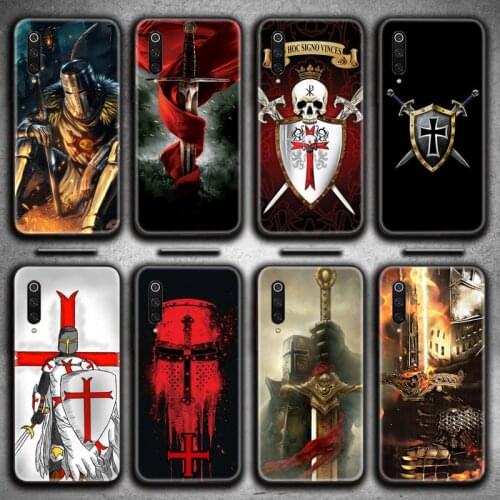 Templar Knight Phone Case for Xiaomi Mi Note 10 Lite Mi 9T Pro xiaomi 10 10 CC9 Pro