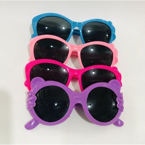 2021 Kids Sunglasses Girls Brand Cat Eye Children Glasses Boys UV400 Lens Baby Sun glasses Cute Eyewear Shades Driver Goggles