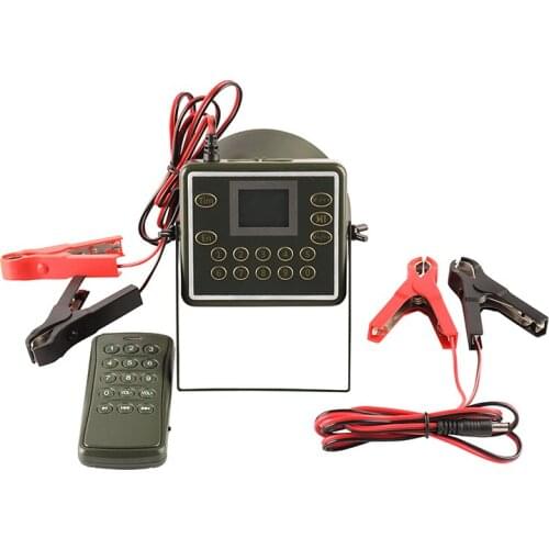 PDDHKK 60W speaker Hunting Bird Sound Mp3 player goose duck Crow sounds caller hunting decoy with Timer Arabic Russian Italian