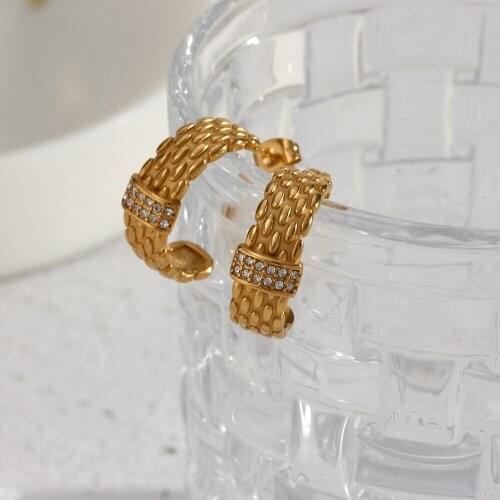 E.B.belle Women's Gold Earrings