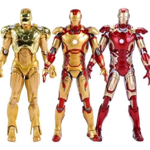 Marvel Iron Man MK 21 42 43 7" Action Figure Collection
