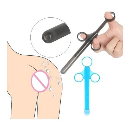 Lubricant Syringe Sex Aid Tools Medical Enema Injector Anal Vagina Cleaning Lube Launcher BDSM Erotic Sex Product For Women Men