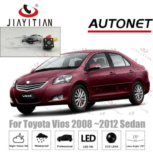 JiaYiTian rear view camera For Toyota Yaris Sedan/Vios 2008 2009 2010 2011 2012 CCD Night Vision Backup camera Reverse Camera