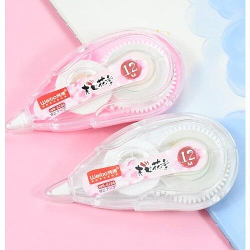 8286Correction Tape 12m White Out Crraction Tape Kawaii School supply Office Supply Student Stationery Office Accessories