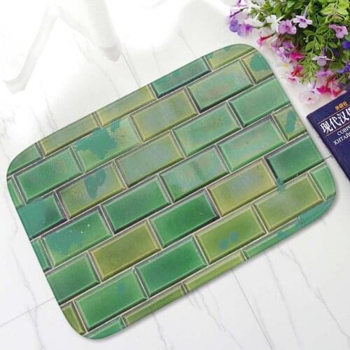 Geometric Pattern Home Decor Mats Modern Printed Welcome Indoor Doormats Washable Fast Drying Anti Slip Floor Mat for Bedroom