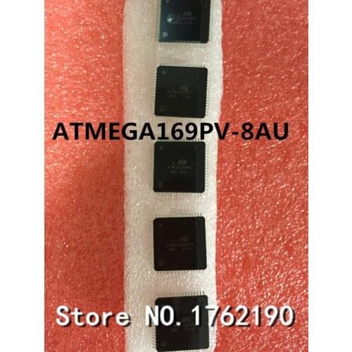 5PCS/LOT ATMEGA169PV-8AU ATMEGA169PV TQFP-64 Microcontroller chip