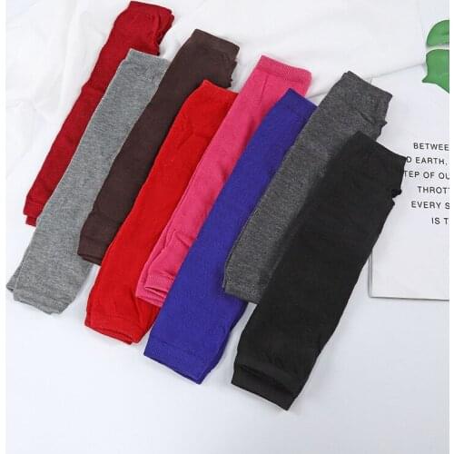 Fashion Women Lady Striped Elbow Gloves Warmer Knitted Long Fingerless Gloves Elbow Mittens Christmas Accessories Gift