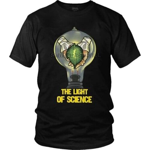 Male Dr Stone The Light Of Science T-Shirt Fashion Anime Manga Tshirt Short Sleeve Unique T Shirt Homme Cotton Tee Merch